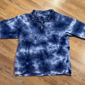 Charles River Tie-Dye Quarter-Zip Pullover